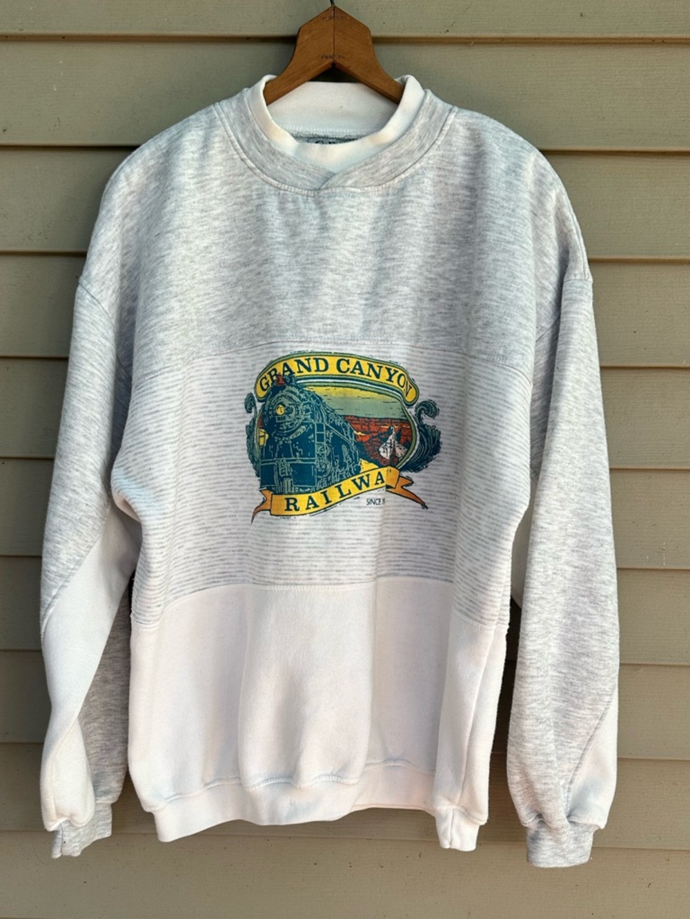 Vintage 90s Grand Canyon railway sweatshirt men’s large